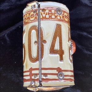 Littlearth Wyoming license plate purse